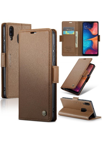 Samsung Galaxy A40 Kart Yuvası Darbeye Dayanıklı Durumda Cüzdan Durumda (Yurt Dışından) modelleri