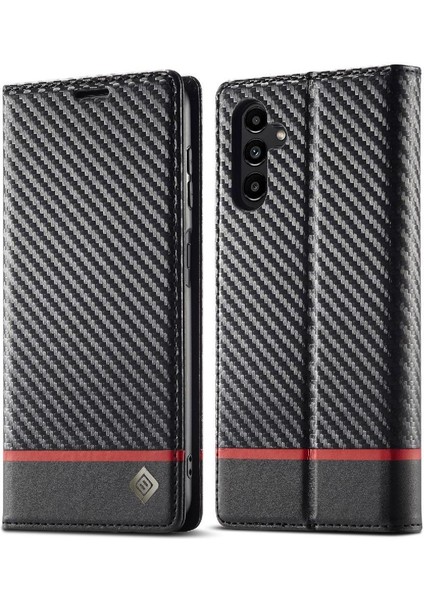 Samsung Galaxy A34 5g Manyetik Karbon Fiber Tam Koruma Için Kılıf (Yurt Dışından)