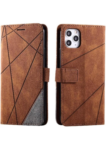 IPhone 11 Için Kılıf Pro Pu Deri Cüzdan Çevir Folyo Kart Tutucu Kickstand (Yurt Dışından)