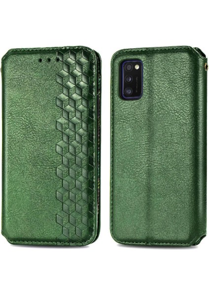 Samsung Galaxy A41 Moda Tasarım Cüzdan Fonksiyonu Zarif Durumda (Yurt Dışından)