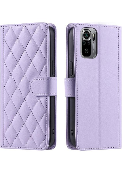 Telefon Kılıfı Için Xiaomi Redmi Not 10S Kart Yuvaları Tutucu Flip Folio Cüzdan (Yurt Dışından)