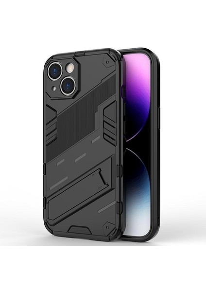 Iphone 15 Için Kılıf Artı Sağlam Askeri Koruyucu Kapak Kickstand (Yurt Dışından)