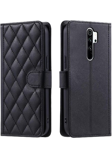 Telefon Kılıfı Için Xiaomi Redmi Not 8 Pro Kafes Manyetik El Kayışı Flip (Yurt Dışından)