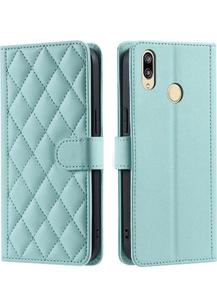 Telefon Kılıfı Için Huawei P Akıllı 2019 Flip Folio Cüzdan Kart Yuvaları Tutucu (Yurt Dışından)