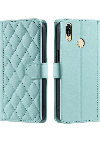 Telefon Kılıfı Için Huawei P Akıllı 2019 Flip Folio Cüzdan Kart Yuvaları Tutucu (Yurt Dışından)