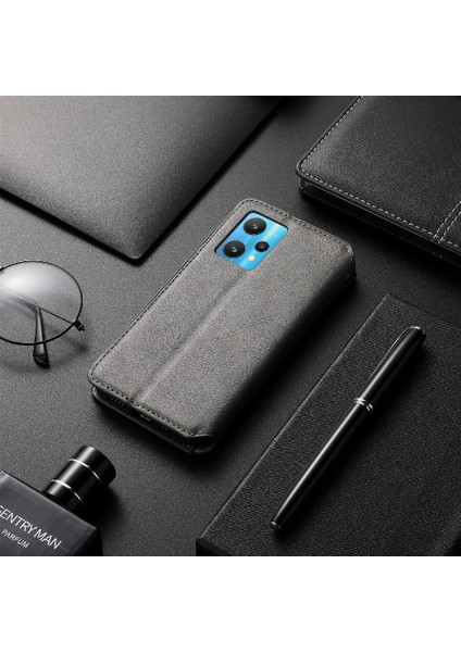 Oppo Realme 9 Pro Cüzdan Fonksiyonu Için Kılıf Deri Kılıf Moda Tasarımı (Yurt Dışından) modelleri