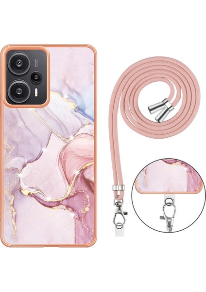 Xiaomi Poco F5 5g Mermer Anti-Çizik Yumuşak Crossbody Kordon (Yurt Dışından) indirimleri