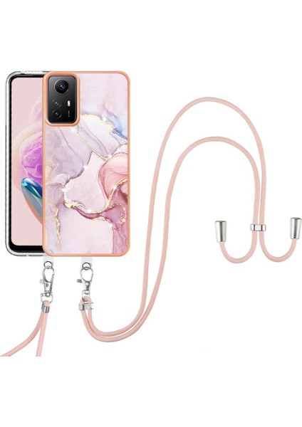 Xiaomi Redmi Için Not 12S 4g Anti-Scratch Yumuşak Mermer Tampon Kordon (Yurt Dışından)