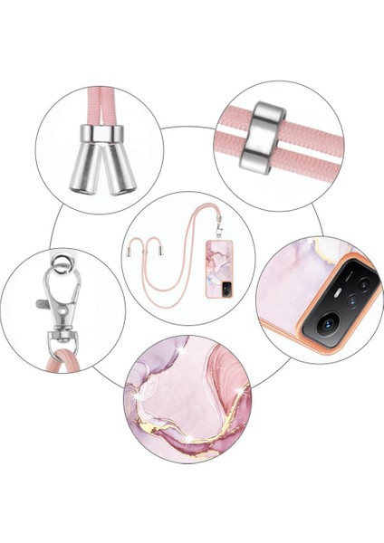 Xiaomi Redmi Için Not 12S 4g Anti-Scratch Yumuşak Mermer Tampon Kordon (Yurt Dışından) modelleri