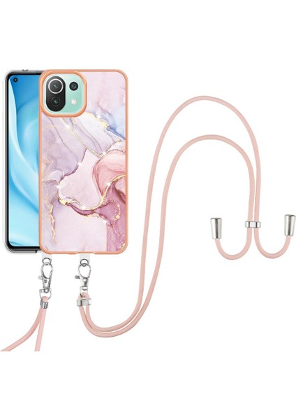 Xiaomi 11 Lite Için Crossbody Kordon Askısı Tampon Anti-Scratch Yumuşak (Yurt Dışından)