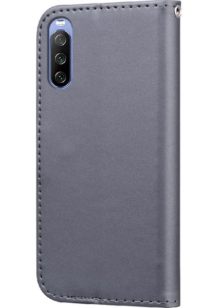 Sony Xperia 10 Iii Deri Kılıf Için Flip Case Basit Iş Flip Kapak (Yurt Dışından) indirimleri