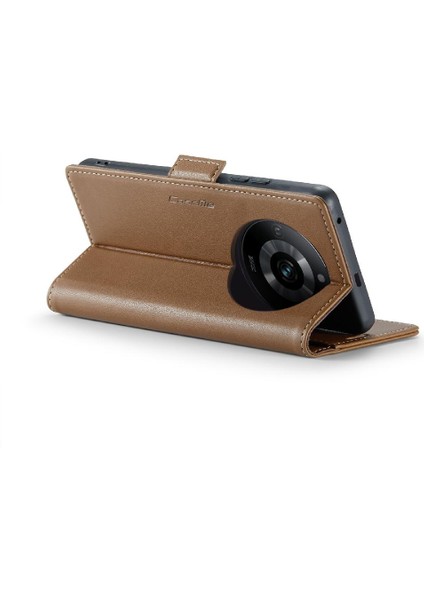Realme 11 Pro Artı Kickstand Darbeye Durumda Cüzdan Durumda (Yurt Dışından)