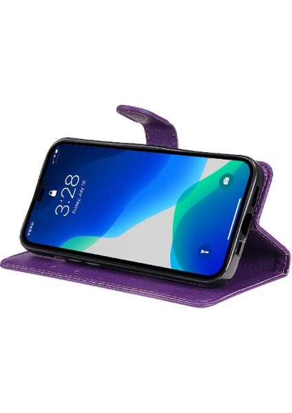 Iphone 14 Için Flip Case Pro Max Iş Cüzdan Telefon Kılıfı Yüksek Kalite (Yurt Dışından)