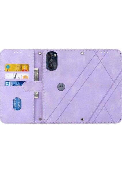 Motorola Moto G 2022 5g Kickstand Kredi Kartı Tutucu Bilek Için Filp Durumda (Yurt Dışından) fırsatları