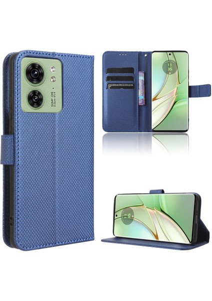 Motorola Kenar 40 Kapak Manyetik Cüzdan Kart Tutucu Kickstand Için Kılıf (Yurt Dışından) modelleri