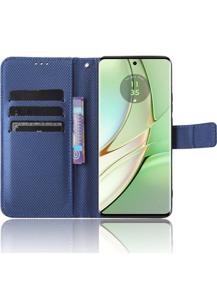 Motorola Kenar 40 Kapak Manyetik Cüzdan Kart Tutucu Kickstand Için Kılıf (Yurt Dışından) fırsatları