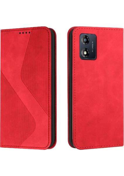 Motorola Moto E13 Kart Yuvaları Tutucu Için Kılıf Folio Kapak Cüzdan Kickstand (Yurt Dışından)