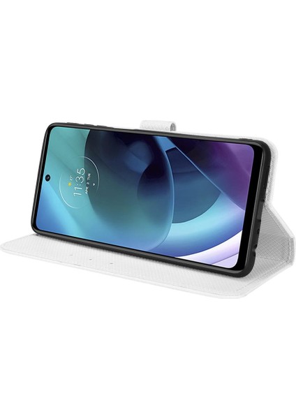 Motorola Moto G51 5g Kickstand Manyetik Cüzdan Kart Tutucu Kapak (Yurt Dışından) indirimleri