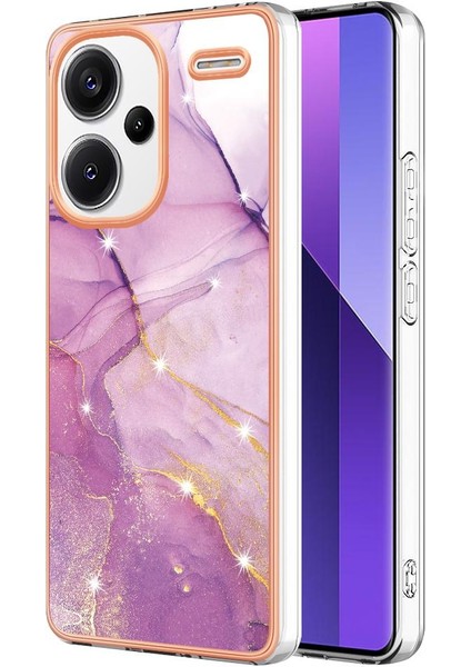Xiaomi Redmi Için Not 13 Pro Artı 5g Yumuşak Tampon Mermer Desen Ince (Yurt Dışından)
