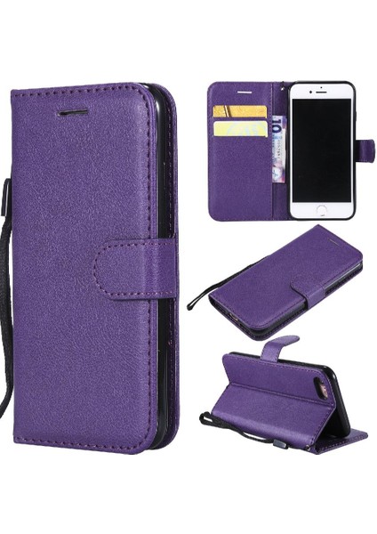 Kart Yuvası Klasik ile iphone 7/8 Iş Cüzdan Telefon Kılıfı Için Flip Case (Yurt Dışından)
