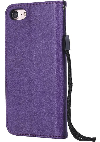 Kart Yuvası Klasik ile iphone 7/8 Iş Cüzdan Telefon Kılıfı Için Flip Case (Yurt Dışından)