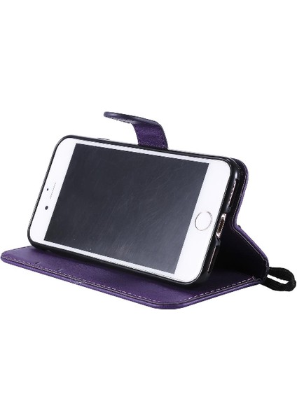 Kart Yuvası Klasik ile iphone 7/8 Iş Cüzdan Telefon Kılıfı Için Flip Case (Yurt Dışından)