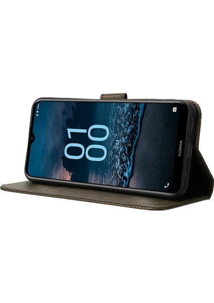 Nokia G100 Kickstand Kart Tutucu Kapak Manyetik Cüzdan Için Kılıf (Yurt Dışından) fırsatları