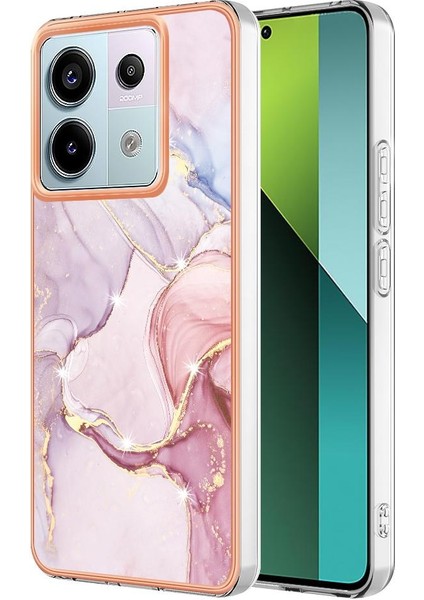 Xiaomi Redmi Için Not 13 Pro 5g Yumuşak Tampon Mermer Desen Ince Tpu (Yurt Dışından)