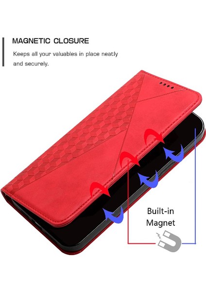 Motorola Moto G Güç 2024 Pu Deri Kart Ekleme Darbeye Dayanıklı (Yurt Dışından)