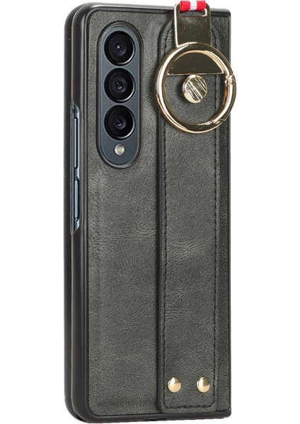 Samsung Galaxy Z Için Kılıf Fold 4 Uyumluluk Kolaylık Bilek Kayışı Pu (Yurt Dışından) modelleri