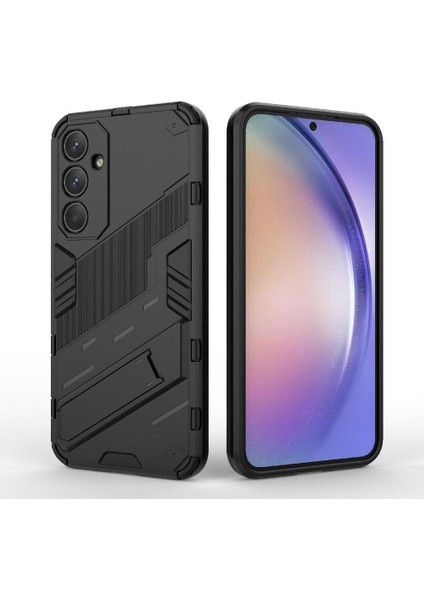 Samsung Galaxy A35 5g Kickstand Sağlam Askeri Koruyucu Kapak (Yurt Dışından)
