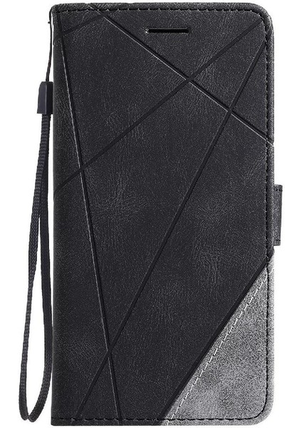 IPhone Xs Max Pu Deri Kart Tutucu Kickstand Manyetik Cüzdan (Yurt Dışından)