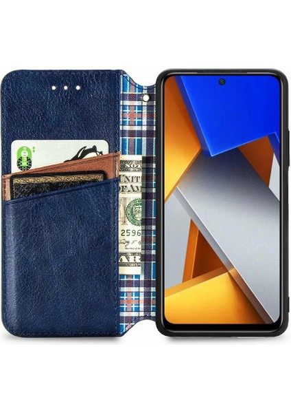Xıaomı Poco M4 Pro Moda Tasarım Cüzdan Fonksiyonu Için Kılıf Zarif Flip (Yurt Dışından) fırsatları