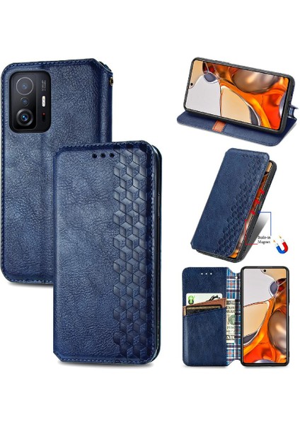 Xıaomı 11T Pro Moda Tasarım Kapak Çevirin Cüzdan Fonksiyonu Deri (Yurt Dışından) fırsatları