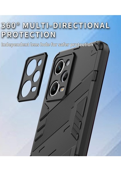 Xiaomi Poco X5 Pro 5g Kickstand Koruyucu Kapak Sağlam Askeri (Yurt Dışından) modelleri