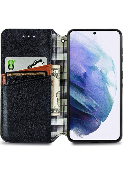 Samsung Galaxy S21 Moda Tasarımı Zarif Iş Deri (Yurt Dışından) modelleri