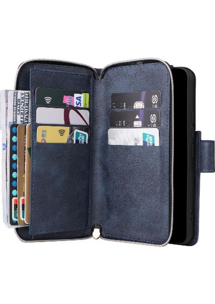 Samsung Galaxy S22 Cüzdan Durumda 9 Kart Yuvaları ile Kapak Çevirin (Yurt Dışından) fiyatları