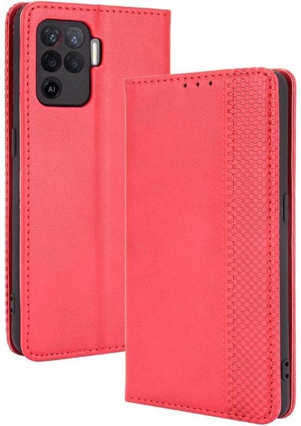 Oppo Oppo 5 Lite/oppo 5f Manyetik Kapatma Pu Deri Cüzdan Için Kılıf (Yurt Dışından)