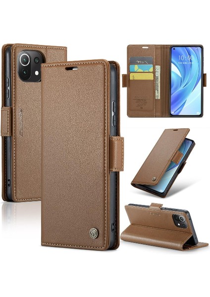 Xiaomi 11 Lite Anti Dolandırıcılık Darbeye Dayanıklı Durumda Kickstand Kart (Yurt Dışından) fırsatları