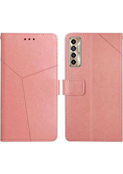 Tecno Camon 17P Telefon Kılıfı Için Kılıf Kapak Kapak Kitap Katlanır Deri Cüzdan (Yurt Dışından)