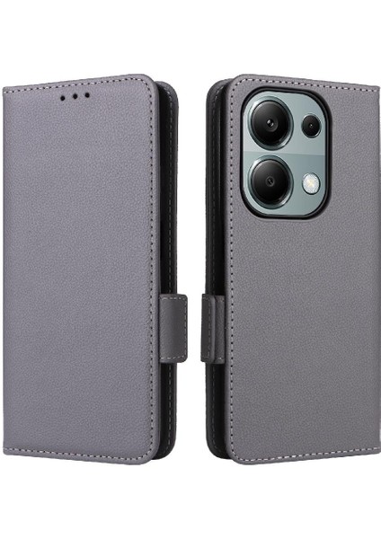 Xiaomi Redmi Için Not 13 Pro 4g Yan Toka Cüzdan Pu Deri Kart (Yurt Dışından)