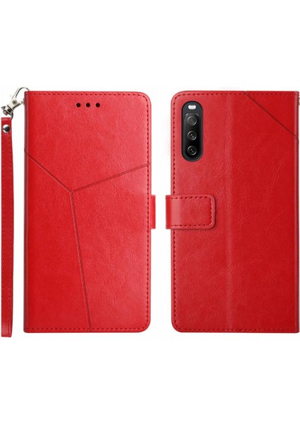 Sony Xperia 10 V Telefon Kılıfı Için Kılıf Deri Cüzdan Darbeye Tpu Kabuk (Yurt Dışından)