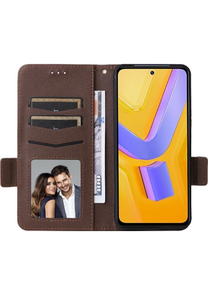 Vivo Y200E 5g Yan Toka Manyetik Cüzdan Kart Yuvaları Tutucu Pu (Yurt Dışından) indirimleri