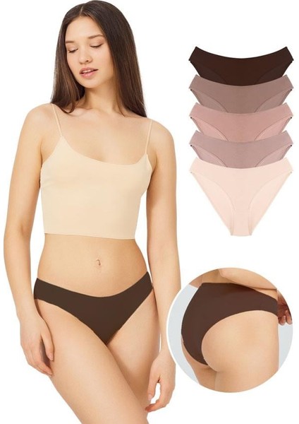 Pamuklu Kadın Bikini Külot 5'li Paket