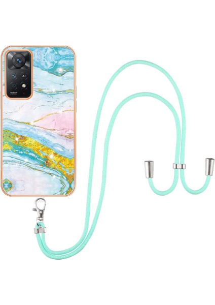 Xiaomi Redmi Için Not 11 Pro Anti-Scratch Yumuşak Mermer Tampon Kordon (Yurt Dışından)