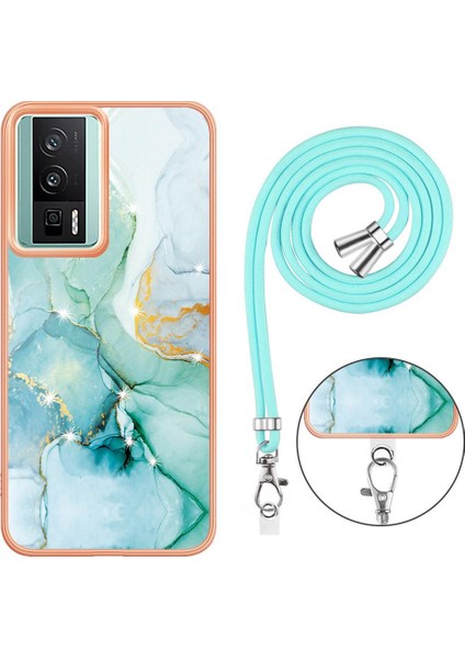 Xiaomi Poco F5 Pro 5g Mermer Tampon Crossbody Kordon Askısı Yumuşak (Yurt Dışından) indirimleri