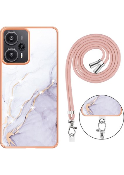 Xiaomi Poco F5 5g Mermer Anti-Çizik Yumuşak Crossbody Kordon (Yurt Dışından) indirimleri