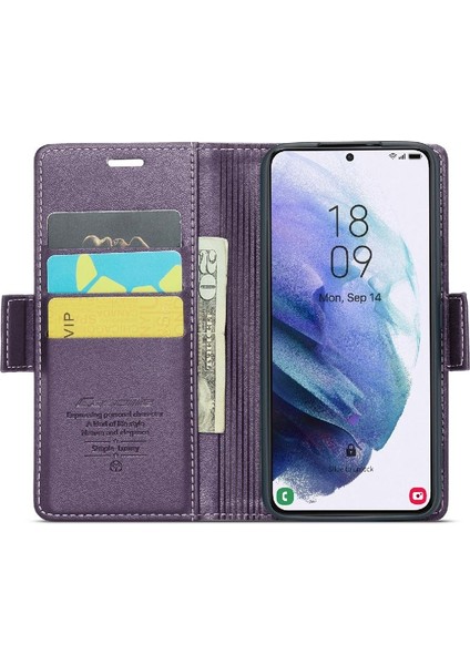 Samsung Galaxy S21 Artı Cüzdan Durumda Anti Dolandırıcılık Kickstand (Yurt Dışından) fırsatları