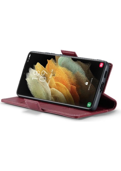 Samsung Galaxy S21 Ultra Kickstand Cüzdan Kılıf Darbeye Dayanıklı (Yurt Dışından) modelleri
