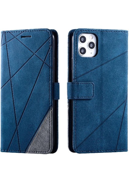IPhone 11 Için Kılıf Pro Max Cüzdan Flip Folio Darbeye Kart Tutucu Pu (Yurt Dışından)